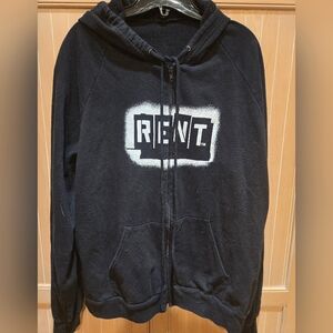 Unisex "Rent"  Hoodie  XL/2X